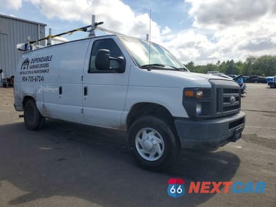 Czwarte zdjęcie samochodu z boku: 2014 FORD ECONOLINE E150 VAN VIN:1FTNE1EW1EDB12249 - miniatura
