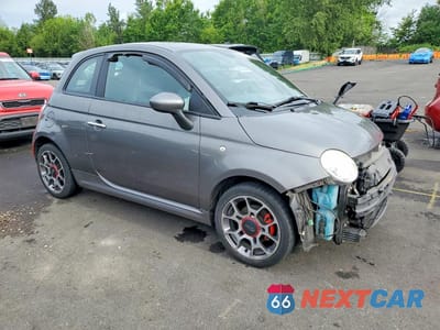 Czwarte zdjęcie samochodu z boku: 2012 FIAT 500 SPORT VIN:3C3CFFBR2CT114541 - miniatura