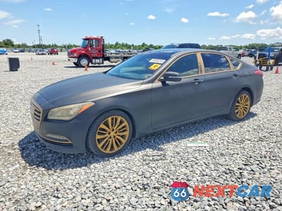 2015 HYUNDAI GENESIS 5.0L KMHGN4JFXFU026550 - główne zdjęcie licytacji z USA - miniatura