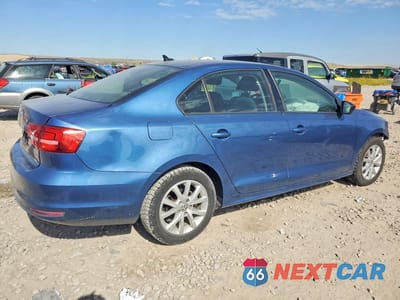 Trzecie zdjęcie samochodu z tyłu: 2015 VOLKSWAGEN JETTA SE VIN:3VWD17AJ0FM329637 - miniatura