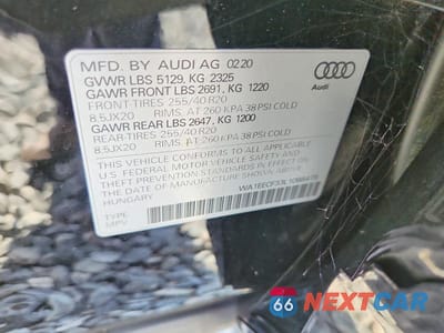 Zdjęcie 12 z 12 samochodu: 2020 AUDI Q3 PREMIUM PLUS S-LINE VIN:WA1EECF33L1088478 - miniatura
