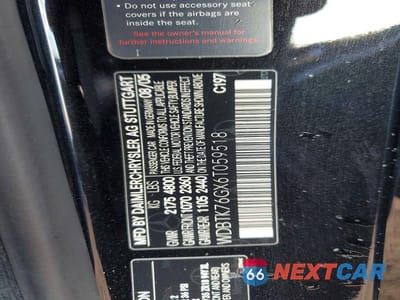 Zdjęcie 12 z 12 samochodu: 2006 MERCEDES-BENZ CLK 55 AMG VIN:WDBTK76GX6T059518 - miniatura