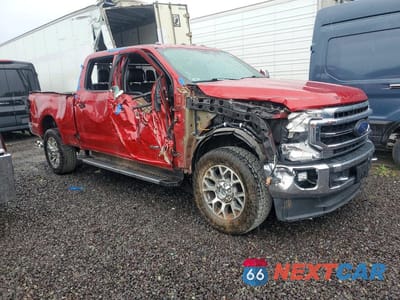 Czwarte zdjęcie samochodu z boku: 2020 FORD F250 SUPER DUTY VIN:1FT8W2BT4LEE57244 - miniatura