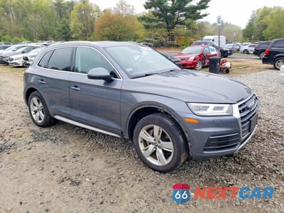 Czwarte zdjęcie samochodu z boku: 2018 AUDI Q5 PREMIUM PLUS VIN:WA1BNAFY2J2212699 - miniatura