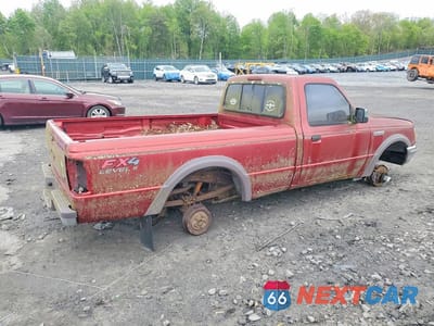 Trzecie zdjęcie samochodu z tyłu: 1997 FORD RANGER VIN:1FTCR11X5VTA41511 - miniatura