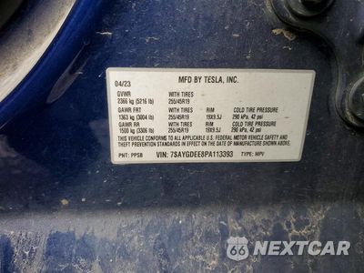 Zdjęcie 12 z 12 samochodu: 2023 TESLA MODEL Y VIN:7SAYGDEE8PA113393 - miniatura