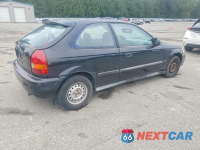 Trzecie zdjęcie samochodu z tyłu: 1996 HONDA CIVIC DX VIN:2HGEJ6441TH114576 - miniatura