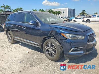 Czwarte zdjęcie samochodu z boku: 2018 INFINITI QX60 BASE VIN:5N1DL0MM7JC526322 - miniatura
