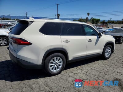 Trzecie zdjęcie samochodu z tyłu: 2024 TOYOTA GRAND HIGHLANDER HYBRID XLE VIN:5TDACAB59RS004696 - miniatura