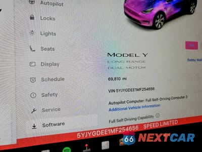 Zdjęcie 9 z 12 samochodu: 2021 TESLA MODEL Y VIN:5YJYGDEE1MF254656 - miniatura
