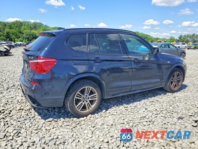 Trzecie zdjęcie samochodu z tyłu: 2011 BMW X3 VIN:5UXWX5C59BL715255 - miniatura