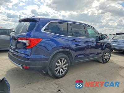 Trzecie zdjęcie samochodu z tyłu: 2020 HONDA PILOT EXL VIN:5FNYF5H50LB023055 - miniatura
