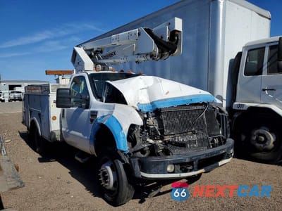 2008 FORD F450 SUPER DUTY BUCKET TRUCK 1FDXF46R98EB34526 - główne zdjęcie licytacji z USA - miniatura
