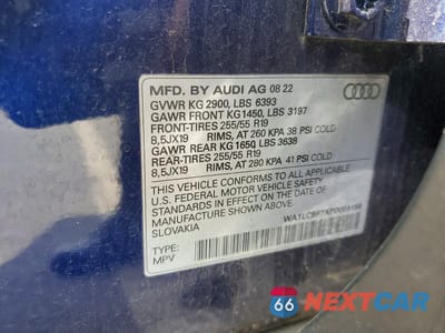 Zdjęcie 14 z 14 samochodu: 2023 AUDI Q7 PREMIUM PLUS VIN:WA1LCBF7XPD001156 - miniatura