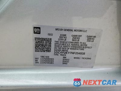Zdjęcie 12 z 12 samochodu: 2022 CHEVROLET SILVERADO K3500 LTZ VIN:1GC4YUEY7NF254938 - miniatura