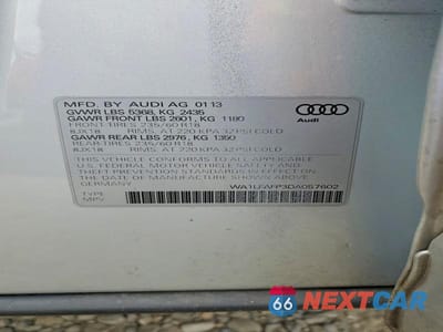 Zdjęcie 14 z 14 samochodu: 2013 AUDI Q5 PREMIUM PLUS VIN:WA1LFAFP3DA057602 - miniatura