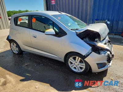 Czwarte zdjęcie samochodu z boku: 2013 CHEVROLET SPARK LS VIN:KL8CB6S96DC506726 - miniatura