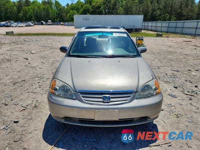 Piąte zdjęcie samochodu w środku: 2002 HONDA CIVIC EX VIN:1HGES26752L022031 - miniatura