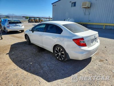 Drugie zdjęcie samochodu z przodu: 2012 HONDA CIVIC LX VIN:2HGFB2F54CH604042 - miniatura