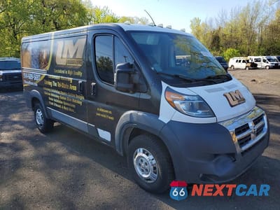 Czwarte zdjęcie samochodu z boku: 2016 RAM PROMASTER 1500 DELIVERY VAN VIN:3C6TRVAG4GE115303 - miniatura