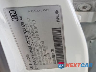 Zdjęcie 12 z 12 samochodu: 2016 AUDI A3 PREMIUM VIN:WAUB8GFF3G1021299 - miniatura