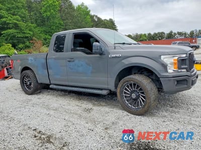 Czwarte zdjęcie samochodu z boku: 2018 FORD F150 SUPER CAB VIN:1FTEX1CPXJFB64449 - miniatura
