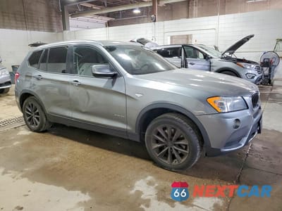 Czwarte zdjęcie samochodu z boku: 2013 BMW X3 XDRIVE28I VIN:5UXWX9C56D0A17412 - miniatura