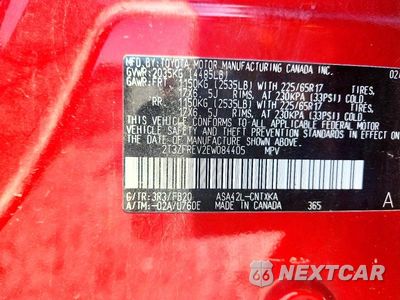 Zdjęcie 13 z 13 samochodu: 2014 TOYOTA RAV4 LE VIN:2T3ZFREV2EW084405 - miniatura
