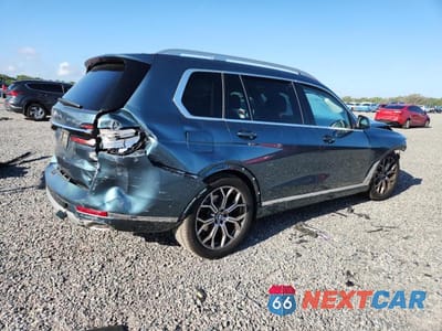 Trzecie zdjęcie samochodu z tyłu: 2023 BMW X7 XDRIVE40I VIN:5UX23EM0XP9P22992 - miniatura
