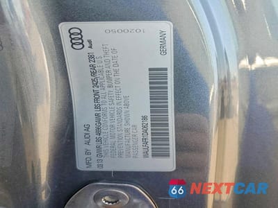 Zdjęcie 12 z 12 samochodu: 2013 AUDI A5 PREMIUM PLUS VIN:WAULFAFR1DA062186 - miniatura