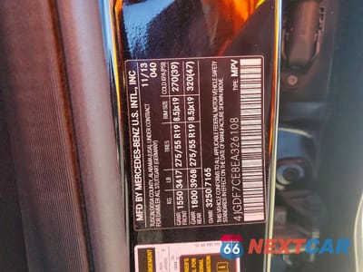 Zdjęcie 13 z 13 samochodu: 2014 MERCEDES-BENZ GL 450 4MATIC VIN:4JGDF7CE8EA326108 - miniatura