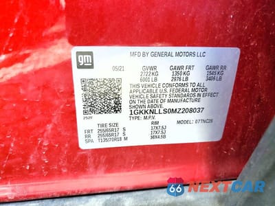Zdjęcie 14 z 14 samochodu: 2021 GMC ACADIA AT4 VIN:1GKKNLLS0MZ208037 - miniatura