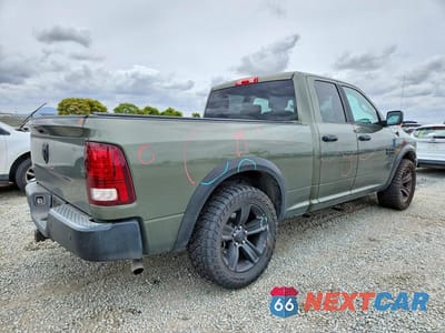 Trzecie zdjęcie samochodu z tyłu: 2021 RAM 1500 CLASSIC SLT VIN:1C6RR6GG3MS545095 - miniatura