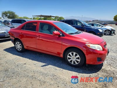 Czwarte zdjęcie samochodu z boku: 2010 TOYOTA COROLLA LE VIN:JTDBU4EEXAJ062218 - miniatura