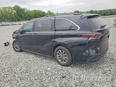 Drugie zdjęcie samochodu z przodu: 2025 TOYOTA SIENNA XLE 8-PASSENGER VIN:5TDYRKEC4SS244614 - miniatura