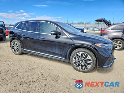 Czwarte zdjęcie samochodu z boku: 2023 MERCEDES-BENZ EQS SUV 450 4MATIC VIN:4JGDM2EB6PA004601 - miniatura