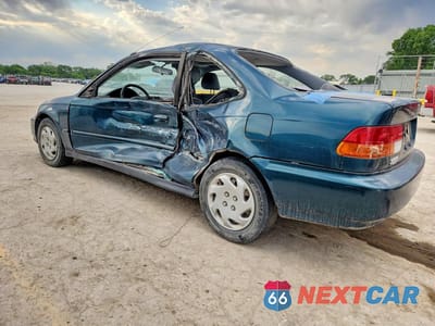 Drugie zdjęcie samochodu z przodu: 1996 HONDA CIVIC EX VIN:1HGEJ8146TL086602 - miniatura