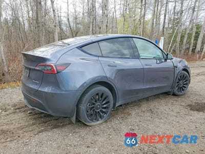 Trzecie zdjęcie samochodu z tyłu: 2023 TESLA MODEL Y VIN:LRWYGDEE1PC162543 - miniatura