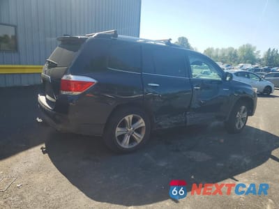 Trzecie zdjęcie samochodu z tyłu: 2013 TOYOTA HIGHLANDER LIMITED VIN:5TDDK3EH7DS278196 - miniatura