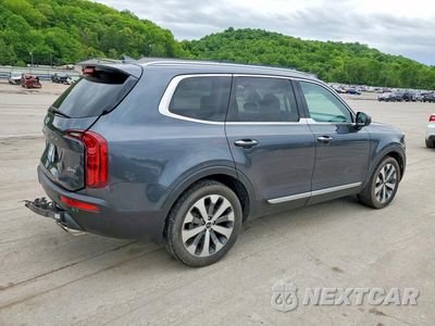 Trzecie zdjęcie samochodu z tyłu: 2020 KIA TELLURIDE S VIN:5XYP6DHC4LG064592 - miniatura
