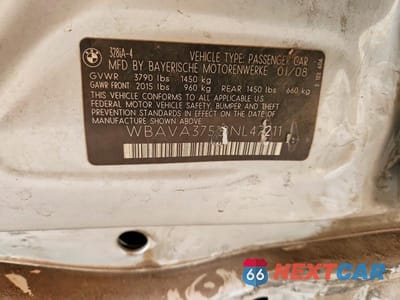 Zdjęcie 12 z 12 samochodu: 2008 BMW 328 I VIN:WBAVA37518NL47211 - miniatura