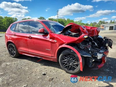 Czwarte zdjęcie samochodu z boku: 2015 BMW X3 XDRIVE28I VIN:5UXWX9C5XF0D46441 - miniatura