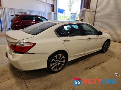 Trzecie zdjęcie samochodu z tyłu: 2015 HONDA ACCORD SPORT VIN:1HGCR2F52FA224179 - miniatura
