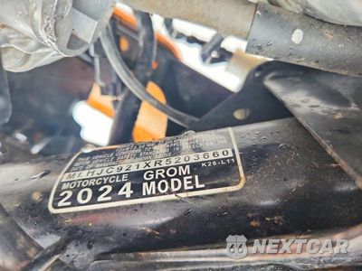 Zdjęcie 8 z 8 samochodu: 2024 HONDA GROM 125 VIN:MLHJC921XR5203660 - miniatura