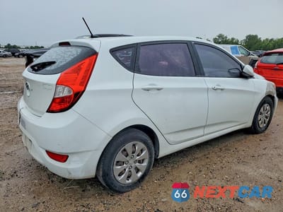 Trzecie zdjęcie samochodu z tyłu: 2015 HYUNDAI ACCENT GS VIN:KMHCT5AE1FU211832 - miniatura