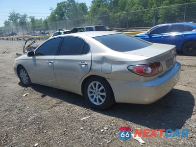 Drugie zdjęcie samochodu z przodu: 2004 LEXUS ES 330 VIN:JTHBA30G040016241 - miniatura