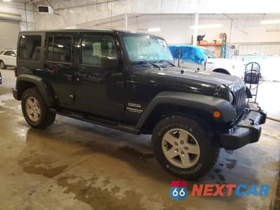 Czwarte zdjęcie samochodu z boku: 2013 JEEP WRANGLER UNLIMITED SPORT VIN:1C4BJWDG7DL637178 - miniatura