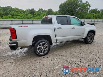 Trzecie zdjęcie samochodu z tyłu: 2020 CHEVROLET COLORADO VIN:1GCGTBEN1L1118594 - miniatura