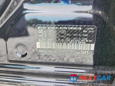 Zdjęcie 13 z 13 samochodu: 2019 MITSUBISHI OUTLANDER SE VIN:JA4AZ3A30KZ043816 - miniatura