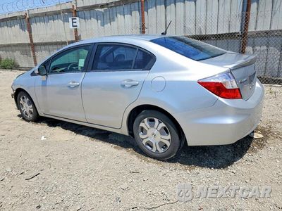 Drugie zdjęcie samochodu z przodu: 2012 HONDA CIVIC HYBRID VIN:JHMFB4F25CS000443 - miniatura